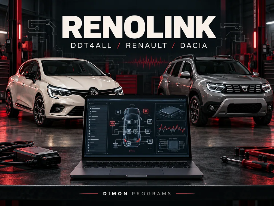 Renault / Dacia: Renolink, ddt4all